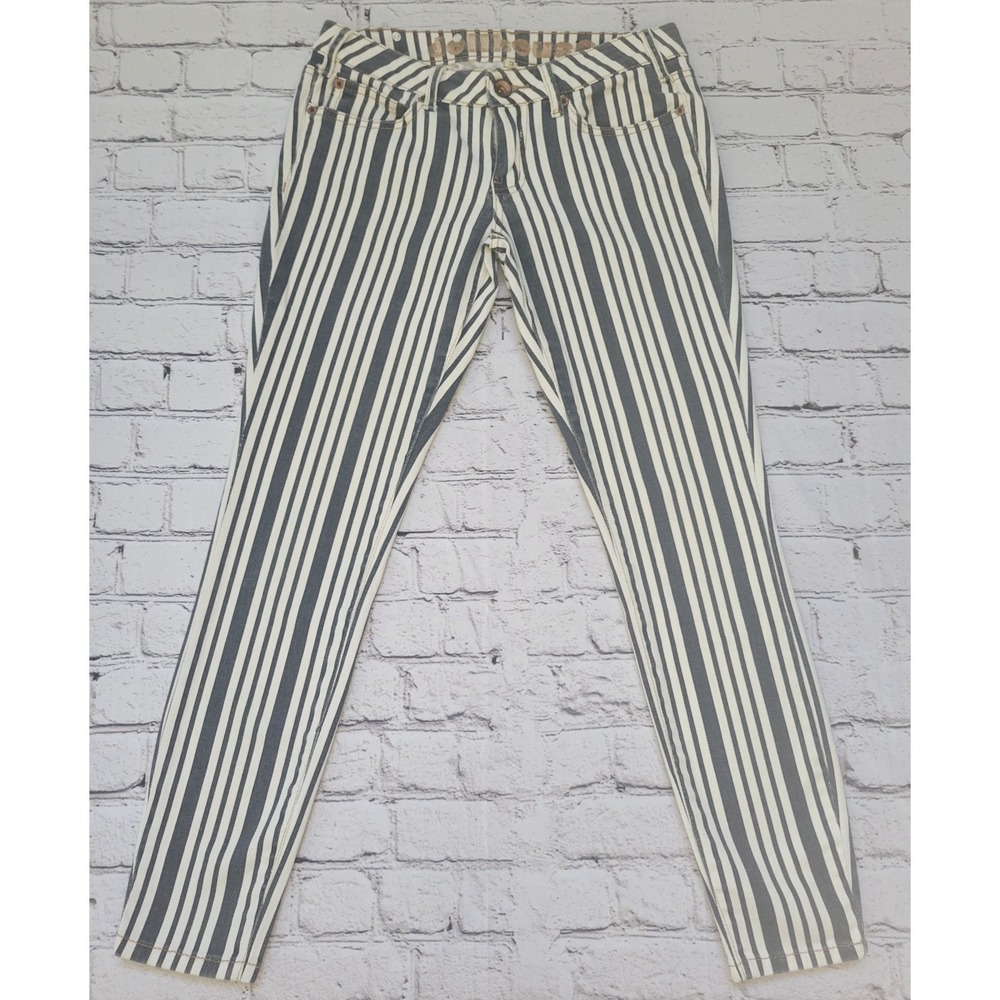 Vintage Dollhouse Striped Jeans